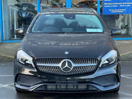 2016 Mercedes-Benz A Class A180 AMG-LINE 1.6 AUTO // FULL SERVICE HISTORY // VERY LOW MILEAGE // LEATHER/ALCANTARA AMG HEATED SEATS €18,900 thumbnail
