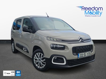 2022 Citroen Berlingo Wheelchair Access Taxi Spec