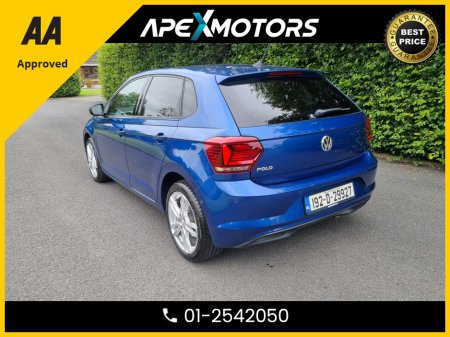 2019 Volkswagen Polo FINANCE ARRANGED * 1.0 NEW MODEL  * TOP-SPEC * LOW LOW KMs * TSi-COMFORTLINE * NEW NCT SEP-27 * AUTOMATIC (DSG) * ONLY 25K KMs * AA APPROVED * 101 SAFETY CHECKLIST * IMMACULATE * COLOUR REVERSE CAMERA €16,949 thumbnail