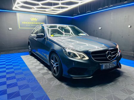 2015 Mercedes-Benz E Class E220 BLUETEC AMG SPORT AUTO