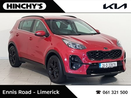 2021 Kia Sportage Black Edition 1.6TD 136bhp M-HEV €27,900