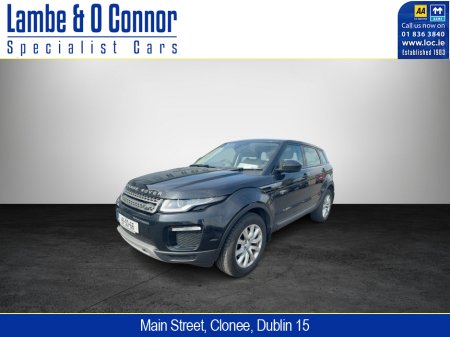 2019 Land Rover Range Rover Evoque EVO TD4 SPECIAL EDITION **** AUTOMATIC  **** BLACK / CREAM LEATHER **** PAN ROOF **** HEATED SEATS *** REVERSE CAMERA **** BEST AVAILABLE **** €25,950