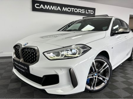 2020 BMW 1 Series BMW M135i 2.0 X-DRIVE PETROL AUTO*PANORAMIC SUNROOF*ELECTRIC MEMORY ADJUSTABLE HEATED SEATS*KEYLESS ENTRY & START*ELECTRIC BOOT*REVERSE CAM*FINANCE AVAILABLE TRADE INS WELCOME* €37,950