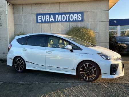 2015 Toyota Prius Alpha GS SPORT 7 SEATER AUTOMATIC HYBRID 1.8 PETROL //LOW MILES//HIGH SPEC//HALF LEATHER SEATS//KEYLESS ENTRY//REVERSE CAMERA// €17,950