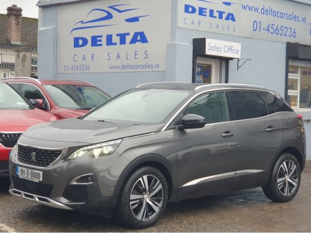 2019 Peugeot 3008 GT-LINE 1.5 BLUE HDI 130BHP NCT 11/27 FINANCE AVAILABLE @ €81 PER WEEK 2 KEYS/ FULL SERVICE HISTORY/ HALF LEATHER SEATS/ TOUCH SCREEN MEDIA/ ANDROID AUTO/ APPLE CAR PLAY/ HISTORY CHECKED