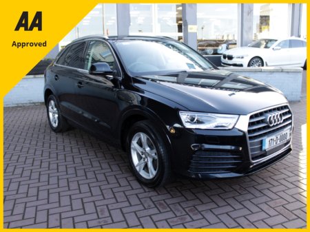 2017 Audi Q3 1.4TFSI SPORTS EDITION 5DR ESTATE AUTO // IMMACULATE CONDITION WITH FULL BLACK LEATHER // BUY WITH CONFIDENCE AA AND SIMI DEALER 2026 // FINANCE ARRANGED // ALL TRADE INS WELCOME // €19,950