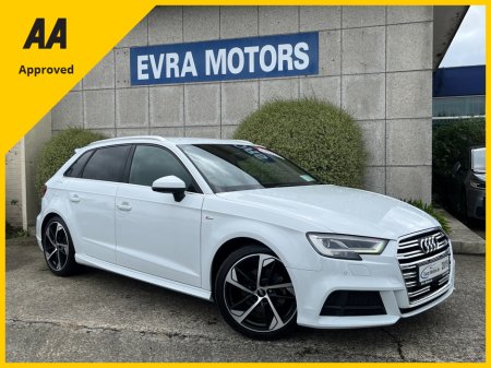 2019 Audi A3 SB S-LINE AUTOMATIC 1.4 PETROL //HIGH SPEC//ELECTRIC DRIVERS SEAT//ADAPTIVE CRUISE CONTROL//REVERSE CAMERA// €24,950
