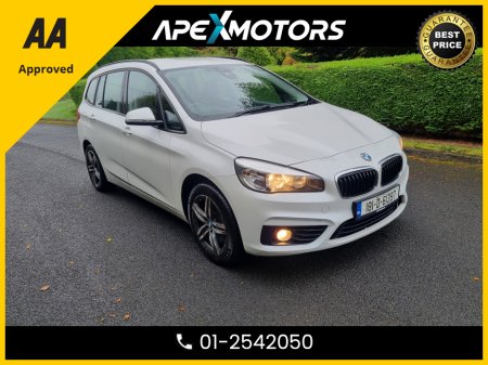 2018 BMW 2 Series Gran Tourer FINANCE ARRANGED * X-DRIVE SPORT  * AUTO GRAN TOURER * AWD (4X4) * 7-SEATER AUTO * NEW NCT OCT-27 * IMMACULATE * 9-STAMPS SERVICE HISTORY * AA APPROVED * 101 SAFETY CHECKLIST * AUTOMATIC *HEATED SEATS €21,249