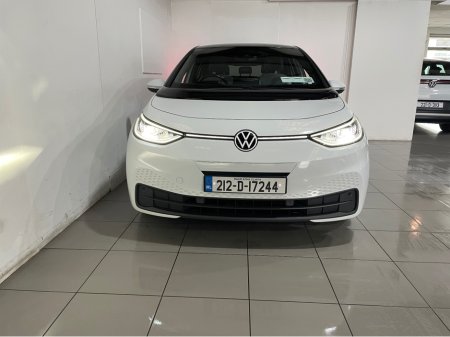 2021 Volkswagen ID.3 PRO 150 KW BUSINESS 58KWH 5DR AUTO 204 HP BATTERY HEALTH 96.9% €16,950
