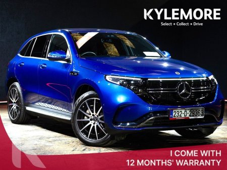 2023 Mercedes-Benz EQC EQC 400 4MATIC AMG LINE - REVERSE CAMERA/PARKING SENSORS - FULL BLACK LEATHER ELECTRIC SEATS - CRUISE CONTROL €44,950