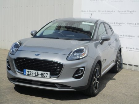 2023 Ford Puma AUTOMATIC TITANIUM 5DR 1.0T 125 MHEV WITH WINTER PACK AND SPARE WHEEL KIT. ONE CAREFUL OWNER AND FULL FORD SERVICE HISTORY  AND 3 YEARS WARRANTY !!! €30,950