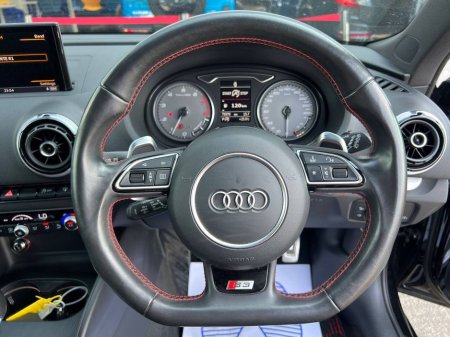 2015 Audi S3 QUATTRO 2.0 TFSI AUTO // 300 BHP ALL-WHEEL-DRIVE // ADAPTIVE CRUISE CONTROL // AUDI DRIVE SELECT €23,950