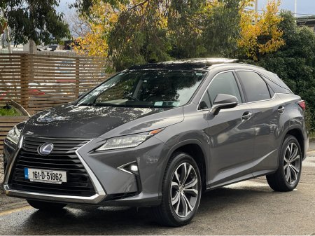 2016 Lexus RX 450 h 450H 3.5 LUXURY 4WD E-CVT 5 5DR AUTO €27,700