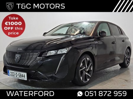 2023 Peugeot 308 130bhp Allure Auto €26,995