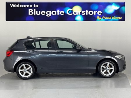2017 BMW 1 Series 116D**MULTIFUNCTIONAL STEERING WHEEL**BLACK CLOTH INTERIOR**DIGITAL MEDIA DISPLAY**BLUETOOTH**AIR CONDITIONING**NAVIGATION**ISOFIX**FINANCE AVAILABLE** €14,995
