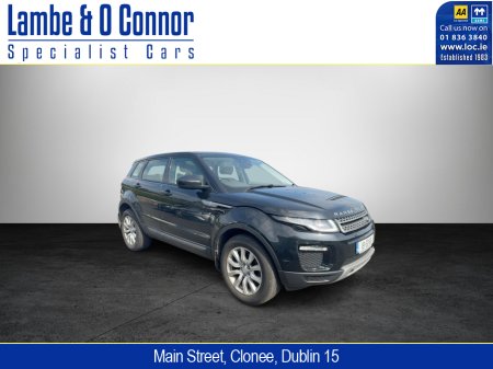 2019 Land Rover Range Rover Evoque EVO TD4 SPECIAL EDITION **** AUTOMATIC  **** BLACK / CREAM LEATHER **** PAN ROOF **** HEATED SEATS *** REVERSE CAMERA **** BEST AVAILABLE **** €25,950 thumbnail