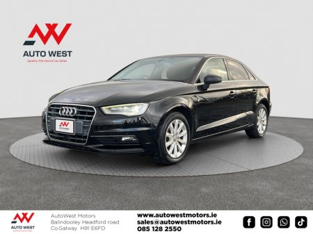 2015 Audi A3 2015 Audi A3 Saloon 1.4 TFSI Automatic €14,950