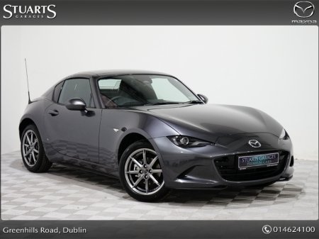 2026 Mazda MX-5 *1.5 EXCLUSIVE LINE 131PS* MAZDA SOUTH DUBLIN, ALL NEW MAZDA MX-5 EXCLUSIVE-LINE RF MODEL AVAILABLE FOR IMMEDIETE DELIVERY. KEYLESS ENTRY, HEATED SEAT €44,640