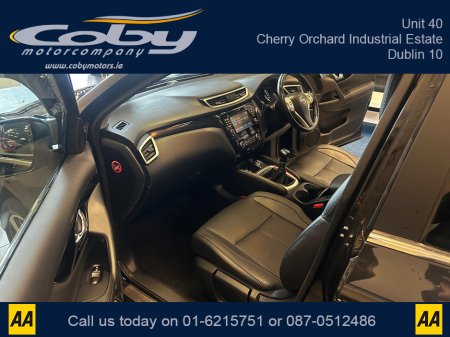 2017 Nissan Qashqai 1.5 Top Spec SV PREMIUM '17 5DR. NCT,Full Leather, Alloy Wheels, MFSW, Full Electrics, Reverse Cam,Parking Sensors, Cruise Control, Dual Climate Control, Sat Nav, Heated Seats, Luggage Cover and m €15,950 thumbnail