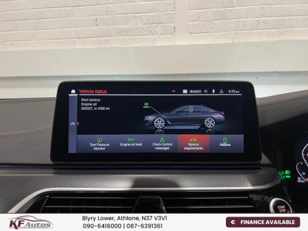 2022 BMW 5 Series 520d G30 LCI M Sport 2L Diesel 190bhp 4dr Auto - 222 Reg €42,995 thumbnail