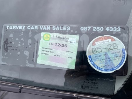 2015 Toyota Yaris 1.0 SOL MC 4DR 5DR €9,950 thumbnail