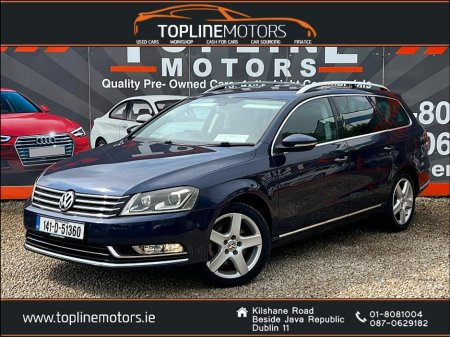 2014 Volkswagen Passat ==AUTO//FULL BLACK LEATHER//LOW KMS//IMMACULATE== €11,950