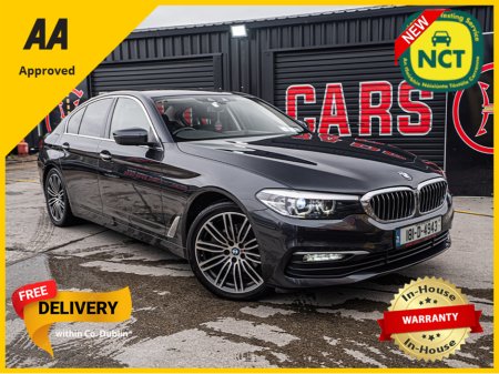2018 BMW 5 Series 2018 BMW 520d Auto/FSH/New NCT/Irish/Warranty