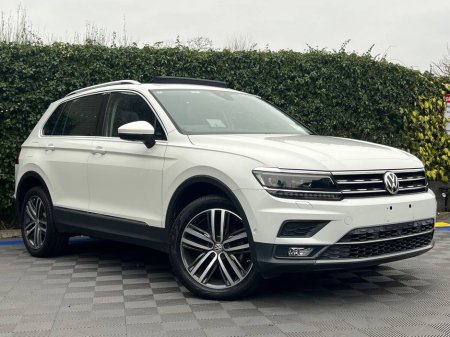 2020 Volkswagen Tiguan HIGHLINE 4MOTION 2.0 TDI // OPENING PAN ROOF // DIAMOND CUT ALLOYS // LEATHER HEATED SEATS €32,950