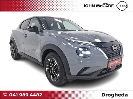 2025 Nissan Juke SV PREMIUM HYBRID AUTO    *INCLUDES 2 YEAR FREE SERVICE PLAN*    *RETAIL PRICE €39,220- €4,500 SCRAPPAGE* FLEXIBLE FINANCE OFFERS AVAILABLE €34,270