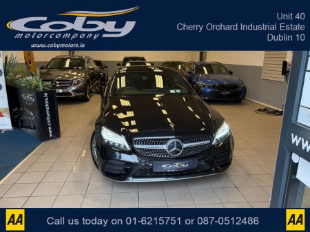 2021 Mercedes-Benz C Class C220D AMG LINE EDITION 2DR AUTO. NCT & Tax, 1/2 Leather, Sat Nav, Dual Climate Control, Heated Seats, Cruise Control, Revers Cam, Parking Sensors, Paddle Shift, BT & more. €35,950