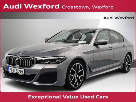 2023 BMW 5 Series 520D M-Sport Auto €598p/m €43,375