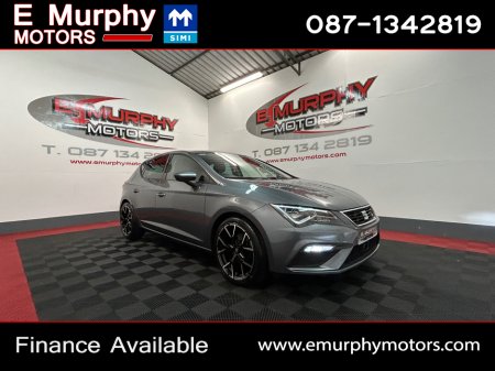 2018 SEAT Leon 1.4 TSI FR HIGH SPEC €65 PER WEEK €16,950