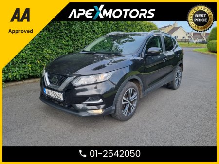 2018 Nissan Qashqai FINANCE ARRANGED * TOP-SPEC N-CONNECTA DCI * PANORAMIC SUNROOF * NEW NCT APR-27 * 9-STAMPS SERVICE HISTORY * AA APPROVED * 101 SAFETY CHECKLIST * IMMACULATE * HEATED SEATS * COLOUR REVERSE CAMERA €16,749