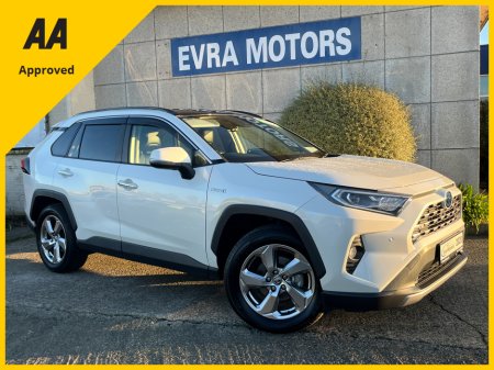 2020 Toyota Rav4 G 4WD AUTOMATIC HYBRID 2.5 PETROL //HIGH SPEC//PANORAMIC GLASS ROOF//FULL LEATHER//HEATED SEATS AND STEERING WHEEL//KEYLESS ENTRY// €31,950