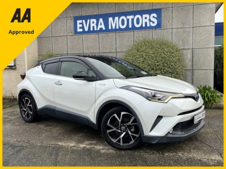 2019 Toyota C-HR SOL AUTOMATIC HYBRID 1.8 PETROL //HIGH SPEC//HEATED HALF LEATHER SEATS//KEYLESS ENTRY//REVERSE CAMERA//