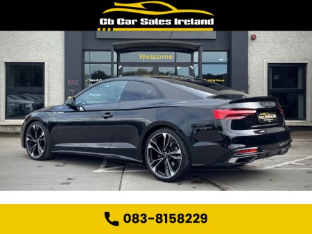 2022 Audi A5 2.0 TDI 35 Black Edition Coupe 2dr Diesel S Tronic Euro 6 (s/s) (163 ps) 1 OWNER + COMFORT AND SOUND PACK + 360* PARKING CAMERA €42,450