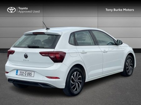 2023 Volkswagen Polo Automatic - 1.0i Petrol - Life Edition - Superb Features - 5dr - NCT Until July 2027 // Front Electric Windows // Rear Electric Windows // Electric Mirrors // Heated Mirrors // Air Conditioned €21,799