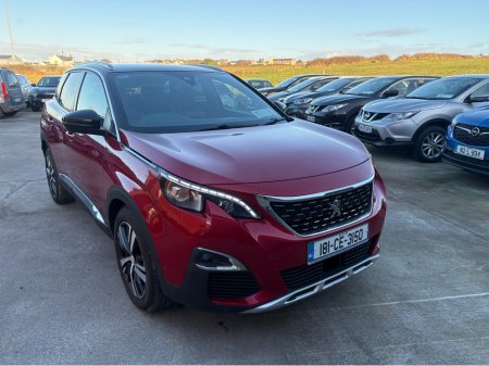 2018 Peugeot 3008 2.0 HDI GT LINE BLUE 150P 150PS 5DR €18,500 thumbnail