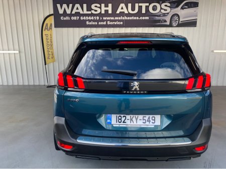 2018 Peugeot 5008 ALLURE 1.5 BLUE HDI 130 6 6.2 4DR €19,950
