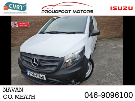 2021 Mercedes-Benz Vito 110 KA/L CLASSIC 6DR PRICE Plus Vat @ 23% €15,950