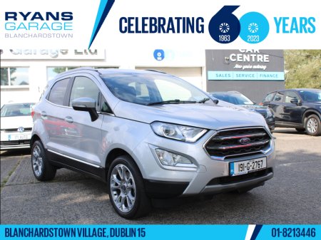 2019 Ford Ecosport TITANIUM 1.0T 120PS 6 6SPEED 5DR 4