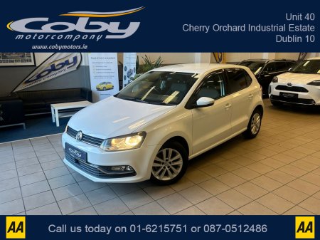 2016 Volkswagen Polo 1.2 TSI Comfortline Auto 5DRNew NCT done before collection, Alloy Wheels, Sat Nav, Mirror Link, Climate Control, Bluetooth, Auto Lights/Wipers, MFSW, Full Electrics and much more.. €10,950