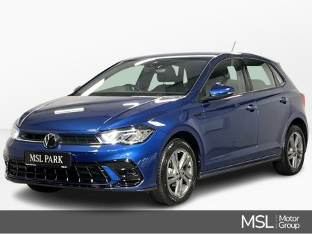2023 Volkswagen Polo R-Line 1.0TSI 95BHP - Reversing Camera - Air-Conditioning - Cruise Control - Auto Lights/Wipers - Apple CarPlay/Android Auto €22,250