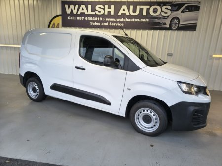 2022 Peugeot Partner ACTIVE 1.5 BLUE HDI 10 100 6.3 2DR €13,650