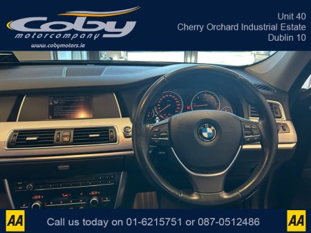 2016 BMW 5 Series D 5N22 4DR AUTO EU6 SE.  NCT, Full Leather, Alloy Wheels, MFSW, Full Electrics, Parking Sensors, Cruise Control, Dual Climate Control, Sat Nav, Heated Seats, Luggage Cover and more. €14,950 thumbnail