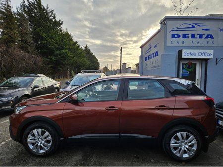 2017 Peugeot 3008 1.2 ACTIVE S/S 130BHP NCT 01/28 FINANCE AVAILABLE FROM € 54 PER WEEK BLUETOOTH/ ALLOYS/ USB/ DIGITAL DASH/ TOUCH SCREEN MEDIA/ ELECTRIC WINDOWS AND MIRRORS/ AUTO LIGHTS AND WIPERS/ HISTORY CHECKED €11,950