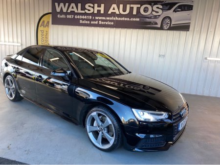 2018 Audi A4 2.0 TDI S LINE BLACK EDITION 190PS 4DR €21,950