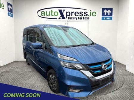2018 Nissan Serena E-POWER HIGHWAY STAR V Hybrid Automatic, 360 Camera, 7 Seater €22,495