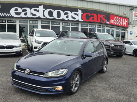 2019 Volkswagen Golf ( 192 REG ) HIGHLINE FULL LEATHER SEATS HEATED ELECTRIC SEATS SAT NAV PACK - VIRTUAL CLOCKS -REVERSE CAMERA - NAVIGATION - CARPLAY - ANDROID AUTO- BLIND SPOT REAR TRAFFIC ASSIST - DISCOVER PRO