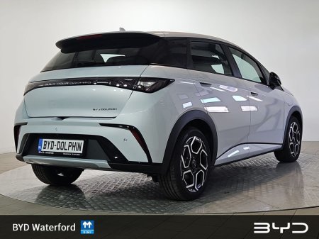 2025 BYD Dolphin *EX DEMO* Comfort - 60KWh 204HP, up to 427km Range -360 Degree Surround Camera - Adaptive Cruise Control - Climate Control - Heated Seats, Sat Nav, Keyless Start €29,995